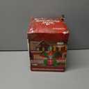 GOOSH 6 FT Christmas Inflatables Dinosaur Outdoor Decorations Blow Up Christmas Tree Yard T Rex with Xmas Hat with Built-in LEDs for Holiday Party Indoor Garden Lawn Decor