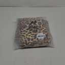 Microfiber Satin Sheet Set 4 Piece Queen Gold Leopard