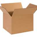 BOX USA Shipping Boxes Medium 14"L x 12"W x 10"H 25-Pack - Corrugated Cardboard Box for Moving, Mailing, Packing, Packaging and Storage