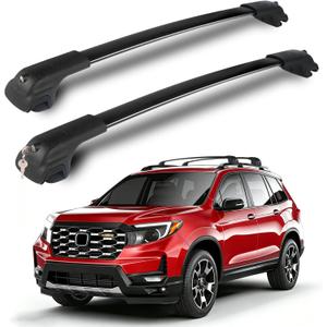 Lockable Roof Rack Cross Bars Compatible with Honda Passport 2019-2025(with Raised Side Rails), Heavy Duty Aluminum Crossbars for Rooftop Cargo Luggage, Kayak, Snow Board