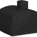 Pizza Oven Cover for Big Horn Outdoors Gas Pizza Oven,600D Heavy Duty Waterproof Cover,Black