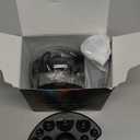 Electric Makeup Brush Cleaner and Dryer Machine - Super Fast Clean and Dry Make Up Brushes - Automatic Cosmetic Brush Spinner Washer Tools (Black)