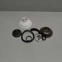 Kraus Kitchen Sink Strainer for 3.5-Inch Drain Openings in Brown, PST1-BR