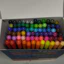 Mogyann Markers for Adult Coloring - 72 Dual Tip Brush Pens for Books