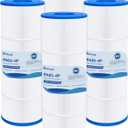 Fil-fresh C3030 Pool Filters Cartridge Compatible with Hayward SwimClear C3030, C3025, C3020, Replaces Hayward CX580XRE, Pleatco PA81, Unicel C-7483, 481 sq. ft, 4-Pack