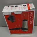 REVLON Turbo Hair Dryer | 1875 Watts of Maximum Shine, Fast Dry (Silver) (4.05x11.15x9.25 Inch (Pack of 1), Grey)