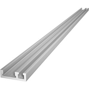 Peachtree Woodworking Supply Anodized Aluminum Combination Miter T Track/Mini T Track Rail for Jigs Fixtures Sleds Router Table and General Woodworking Applications 32 Inch Made in The USA, One Size