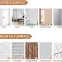 Wall Mirror Tiles 12x12 inch 4 Pack, Self Adhesive Plastic Mirrors for Wall Decor, Easy Install Stick-On Full Body Mirror Squares