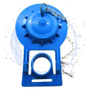 Universal Toilet Flapper, High-Quality 2" Toilet Stopper Flapper Replacement Compatible w/Major Toilet Brands, Water Saving, Lasting Rubber Flush Valve Seal w/Stainless Steel Chain