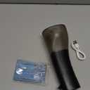 Water Flosser, Upgraded 300ML Water Dental Flosser for Teeth Clean, 3 Modes Cordless IPX7 Waterproof Portable Oral Irrigator Water Floss for Home Travel (Black)