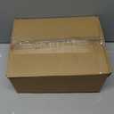 MEETYAMOR Christmas Decorations Indoor, Set of 2 Golden Resin Christmas Trees for Table Decor, Farmhouse Rustic Xmas Decorations Figurines for Home, Kitchen, Mantle, Shelf