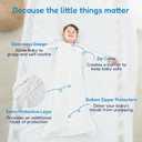 TotAha Toddler Sleep Sack 2T-4T, Soft Wearable Blanket Baby Sleep Bag, Light 0.5 TOG or Medium-weight 1.0 TOG Sleeping Sacks