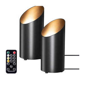 Brightown 2 Pack Uplights Indoor Floor Can Lights - 6000K LED Up Lights with Remote and Timer, 3 Color Temperatures and Dimmable Uplighting Spotlights for Dark Corner Sofa House Plant Picture