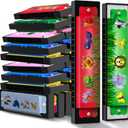 35 Pcs Harmonica for Kids 16 Holes Musical Instrument, Return Gift Cartoon Double Row Harmonica Bulk Toy for 3 Years + Kids Party Favors Goodie Bags Stuffers & Operation Christmas Child Items