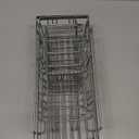 EUDELE 5-Pack Rustproof Stainless Steel Shower Caddy  No Drill Adhesive Bathroom Organizer with Large Capacity, Spacious Shower Shelves for Inside Shower, Kitchen & Home Decor Storage-XL Size (Silver)