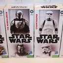 4 Disney Harbro Star Wars Action Figures. / New in the original boxes