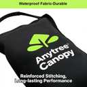 2 x Anytree-Sand Bags Canopy Weights for Canopy Legs(Without Sand),88LB, 4-Pack, Sand Bags for Gazebo Legs, Pop UP Canopy Tent Weights,