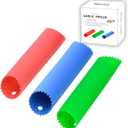 Garlic Peeler Tube, Silicone Garlic Roller, Easy to Peel Garlic Cloves, Useful Kitchen Tool for Garlic(3colors)