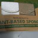 AIRNEX Natural Kitchen Sponges (12 Pack) - Biodegradable Cellulose & Coconut Scrubber Dish Sponges for Kitchen - Eco-Friendly, Non Scratch, Compostable, Non Toxic S-Shaped Natural Sponges for Dishes
