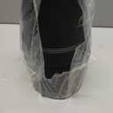 10 Pack Plastic Plant Pots with Drainage Holes and Tray, 6 inch Thickened Indoor Planters Seedlings Nursery Pots for Flowers, African Violet, Succulent and All House Plants, Black