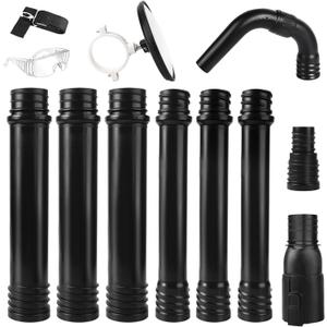 Zipcase Gutter Cleaning Kit - 9.25 ft Safe, with Reflector, Ground-Level Leaf Blower Gutter Attachment Compatible with EGO 530CFM / 580CFM / 575CFM / 650CFM/ 615CFM/LBX6000 Leaf Blowers