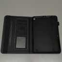 9" Tablet Cover,  Anti Slide Premium PU Leather Multi-Angle Viewing Folio Stand Case Cover   - Cute Dog Paw Prints