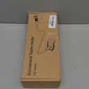 [Case-Friendly] Long Tablet Stand for Kindle with Page Turner Ring Remote, Gooseneck Holder for Reading in Bed with Clicker, eReader Accessories Gift for Readers Compatible with iPad iPhone Fire HD (Black)