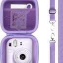 Hard Case Replacement for Fujifilm Instax Mini 12/11 Instant Camera (Lilac Purple Case)