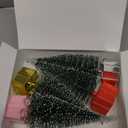 Mini Christmas Tree with Lights, 4 Pack Tabletop Christmas Tree with Lights for Christmas Decorations Indoor Xmas Holiday Party, Christmas Centerpieces for Tables New Year Decoration