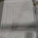 STICKGOO PVC Ceiling Tiles, 2'x2' Glue Up Ceiling Panel White to Prevent Breakage Cover 48 Sq. Ft, Pack of 12 Tiles, 24"x24"