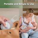 haakaa Supplemental Feeding Tube & Pouch Set, Baby Supplemental Nursing System, SNS Breastfeeding System, Food Grade Silicone, New Upgraded Design with Dual Tube Flow Control