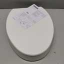 KOHLER 25875-0 Hyten 3" Height, Elevated Soft Close Elongated Toilet Seat, Contoured Seat with Grip-Tight Bumpers, Quick-Attach Hardware, No Slam Toilet Seat, White
