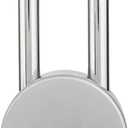 BRINKS Heavy Duty Padlock with Key, 64 mm Commercial Solid Steel with Boron Shackle for Secure Entry, Keyed Padlocks