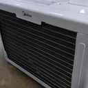 Midea 8,000 BTU U Shaped Smart Inverter Window Air Conditioner - Cools 350 Sq Ft, Ultra Quiet with Open Window Flexibility - Alexa/Google Assistant Compatible - 37% Energy Savings, Remote (Updated)