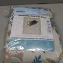 Washable Pee Pads for Dogs 72"x 72", Super Absorbent Boho Reusable Puppy Pads with Colorful Flowers Patterns for Potty Training, Floor, Couch, Bed, and Crate (72*72 Inch(Pack of 1), Yellow)