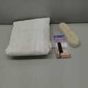 Cat Screen Door, Extra Tall Cat-Proof Mesh Gate, Fit Door Size 38'' x 82.5'', Anti Scratch Mesh with Zipper Closure, for Living Room, Kitchen, Bedroom (White)