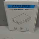 8K@60HZ HDMI Displayport KVM Switch 2 Monitors 2 Computers