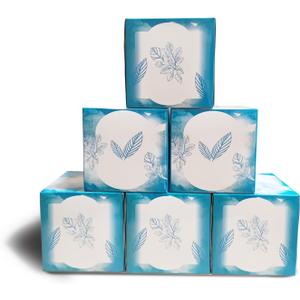 60 Tissues Per Cube Box Facial Tissue SPurePaper 8 Box 480 Tissues Total