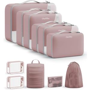 11 Set Packing Cubes for Travel, Gifts for Women Mom,Anti-Tearing Suitcase Organizer,OlarHike Vacation Essentials & Accessories for Cruise Ship