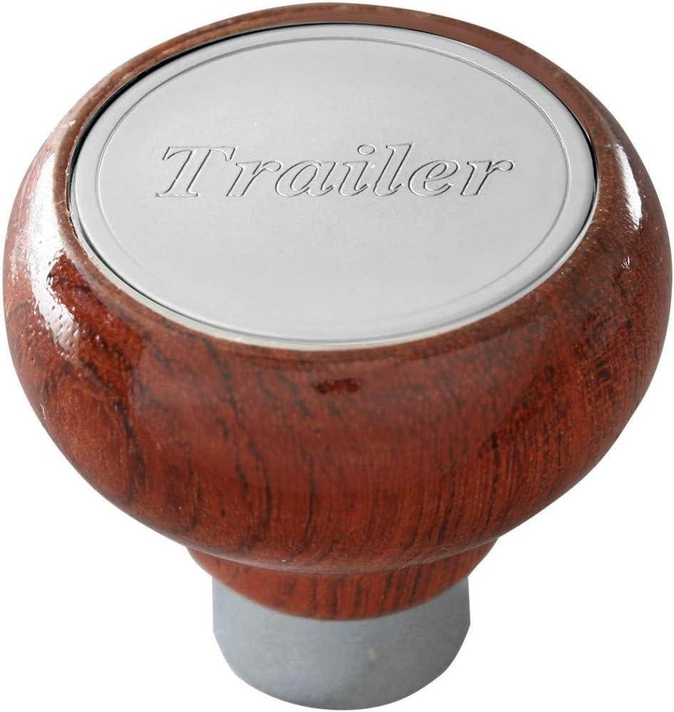 GG Grand General 96025 Rosewood Air Control Knob w/S.S Trailer Script