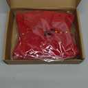 15 Pcs Velvet Bows for Christmas Tree - 6 Inch Vintage Velvet Ribbon Christmas Bows for Gift Wrapping Xmas Tree Topper Bow Ornaments for Garland Wreath Bows Decor (Red)