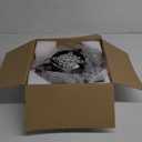 Ceiling Fans with Lights - 13" Bladeless Flush Mount Ceiling Fans with Remote and Led Light, 3CCT 6 Speeds 2 Timer, Black Low Profile Ceiling Fan Light for Modern Indoor Bedroom