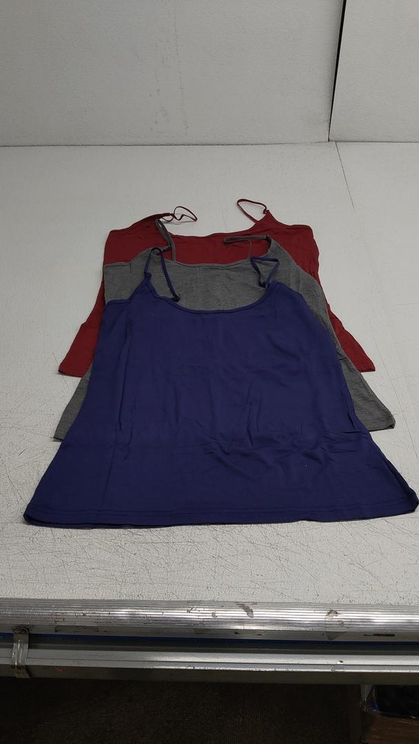 Bamboo Cool Top For Women L(Grey ,Navy,Red)3 Pack