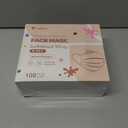 Adult Face Masks Disposable 100 Pack 10 Colors, 4 Ply ASTM Level 3