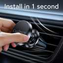 2-Pack Car Vent Magnetic Phone Mount[ Easily Install ] Reusable Magnetic Phone Holder for car Vent air[ Strong Magnet ] [ 360 Rotation ] Fit for iPhone 17 Pro Max 16 15 Samsung & All Cell Phone