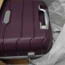 Samsonite Freeform Hardside Carry-On Luggage with Spinner Wheels - Hardshell Suitcase - TSA, Airline-Approved - Expandable Hard Shell, Smooth Rolling Wheels for Lightweight Travel - Amethyst Purple