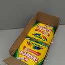 Crayola Broad Line Markers (12pk), Assorted Bulk Markers for Kids, Arts & Crafts Supplies for Coloring Books, Construction Paper, Ages 3+