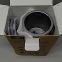 Milk Frother, Paris Rhne 4-in-1 Milk Steamer and Frother, Hot & Cold Foam Milk Warmer with Temperature Control, Auto Shut-Off Frothers for Coffee, Latte, Cappuccino, Macchiato (Pearl)