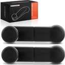 A-Premium 2 Pcs Window Crank Handles Compatible with Ford F-150 Heritage, F-250/F-350/F-450/F-550 Super Duty, E-150, E-250, Ranger & Lincoln Mark LT & Mazda B2300, Textured Black, Left and Right Side