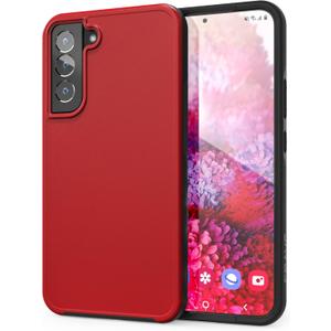 Crave Slim Guard for Galaxy S22+ Case, Shockproof Case for Samsung Galaxy S22+, S22 Plus (6.6 inch) - Red